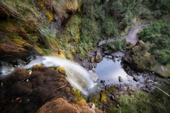 Cascadas en laguna negra, Boyacá